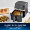 image:imageOster 11Quart Dual Air Fryer Oven with 2 Cooking Zones Large Capacity Air Fryer with 6 Cooking Functions amp 2 Baskets4Quart