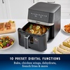 image:imageOster 11Quart Dual Air Fryer Oven with 2 Cooking Zones Large Capacity Air Fryer with 6 Cooking Functions amp 2 Baskets6Quart