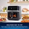 image:imageOster 11Quart Dual Air Fryer Oven with 2 Cooking Zones Large Capacity Air Fryer with 6 Cooking Functions amp 2 Baskets6Quart