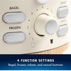 image:imageOster 2Slice Toaster with Extra Wide Slots Bagel Toaster Oat Milk2  Slice