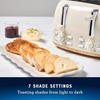 image:imageOster 2Slice Toaster with Extra Wide Slots Bagel Toaster Oat Milk4  Slice