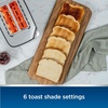 image:imageOster 2Slice Touchscreen Toaster Digital Countdown Timer 6 Shade Settings Easy Touch Technology BagelReheatFrozen Modes Stainless Steel2Slice