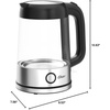 image:imageOster BVSTKT7098000 Kettle 17 Liter ClearStainless