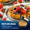 image:imageOster Belgian Waffle Maker NonStick Waffle Iron for Thick Fluffy Waffles Easy to CleanGrey