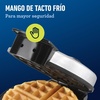 image:imageOster Belgian Waffle Maker NonStick Waffle Iron for Thick Fluffy Waffles Easy to CleanGrey
