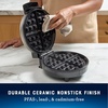 image:imageOster Belgian Waffle Maker NonStick Waffle Iron for Thick Fluffy Waffles Easy to CleanStainless Steel