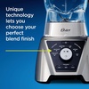 image:imageOster Blender and Food Processor Combo with 3 Settings for Smoothies Shakes and Food Chopping Includes 2 24Ounce Cups and Lids Carbon GreyTexture Select Pro Blender