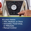 image:imageOster Blender and Food Processor Combo with 3 Settings for Smoothies Shakes and Food Chopping Includes 2 24Ounce Cups and Lids Carbon GreyTexture Select Pro Blender