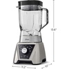 image:imageOster Blender and Food Processor Combo with 3 Settings for Smoothies Shakes and Food Chopping Includes 2 24Ounce Cups and Lids Carbon GreyTexture Select Pro Blender