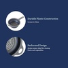 image:imageOster Bluemarine 3 Piece PP Stackable SpaceSaving Colander and Mixing Bowl SetBlueGrey 7 Strainer