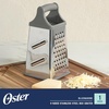 image:imageOster Bluemarine 3 Piece PP Stackable SpaceSaving Colander and Mixing Bowl SetSilver