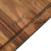 image:imageOster Capeheart Round End Grain Bamboo Cutting Board Set  14 Wooden Durable Kitchen Chopping Carving Boards with Juice Grooves Oil FinishedAcacia Wood Thornwood