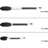 image:imageOster Chadswyck 87 Pizza Cutter Stainless Steel Pizza Wheel Sharp Rolling Blade Ergonomic Handle Dishwasher SafeBaldwyn 3pc Tong Set