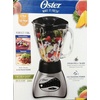 image:imageOster Classic Series 16Speed Blender with 5Cup Glass Jar Countertop Kitchen Blender Brushed NickelCountertop Blenders