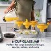 image:imageOster Classic Series 8Speed Blender with 6Cup Glass Jar Gray
