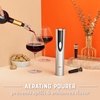 image:imageOster Cordless Electric Wine Bottle Opener with Foil Cutter SilverBlack