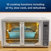 image:imageOster Extra Large 42L French Door Countertop Toaster Oven 10in1 Air Fryer Oven with Air Fry Rack Wire Rack Baking Pan and Crumb Tray Stainless SteelGrey