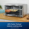 image:imageOster Extra Large 42L French Door Countertop Toaster Oven 10in1 Air Fryer Oven with Air Fry Rack Wire Rack Baking Pan and Crumb Tray Stainless SteelGrey