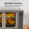 image:imageOster Extra Large 42L French Door Countertop Toaster Oven 10in1 Air Fryer Oven with Air Fry Rack Wire Rack Baking Pan and Crumb Tray Stainless SteelStainless Steel