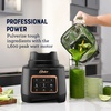 image:imageOster Extreme Mix Blender 64oz Glass Jar 3 iBlend Preset Functions 1600Watts 10Point Blade Stack with Titanium Coating amp 24oz BlendNGo Cup1600 Watts Glass Jar w Cup