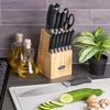 image:imageOster Lindbergh 14 Piece Cutlery Set RedBlack