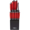 image:imageOster Lindbergh 14 Piece Cutlery Set RedRed