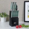 image:imageOster Lindbergh 14 Piece Cutlery Set RedSage Green