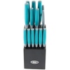image:imageOster Lindbergh 14 Piece Cutlery Set RedTeal