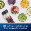 image:imageOster MyBlend Plus Personal Blender 20Oz BPAFree Portable 500Watt with a OneTouch Function Stainless Steel Blade and 3Year Satisfaction GuaranteeCompact