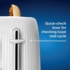 image:imageOster Retro 2Slice Toaster with QuickCheck Lever ExtraWide Slots Impressions Collection BlackWhite