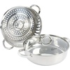 image:imageOster Sangerfield Stainless Steel Expandable Steamer Insert 7 to 105 Inches  Adjustable Kitchen Cookware Accessory for SteamingStainless Steel