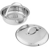 image:imageOster Sangerfield Stainless Steel Expandable Steamer Insert 7 to 105 Inches  Adjustable Kitchen Cookware Accessory for SteamingStainless Steel
