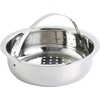 image:imageOster Sangerfield Stainless Steel Expandable Steamer Insert 7 to 105 Inches  Adjustable Kitchen Cookware Accessory for SteamingStainless Steel