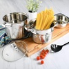 image:imageOster Sangerfield Stainless Steel Expandable Steamer Insert 7 to 105 Inches  Adjustable Kitchen Cookware Accessory for SteamingStainless Steel