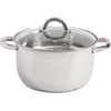 image:imageOster Sangerfield Stainless Steel Expandable Steamer Insert 7 to 105 Inches  Adjustable Kitchen Cookware Accessory for SteamingStainless Steel