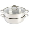 image:imageOster Sangerfield Stainless Steel Expandable Steamer Insert 7 to 105 Inches  Adjustable Kitchen Cookware Accessory for SteamingStainless Steel
