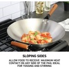 image:imageOster Sangerfield Stainless Steel Expandable Steamer Insert 7 to 105 Inches  Adjustable Kitchen Cookware Accessory for SteamingStainless Steel