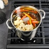 image:imageOster Sangerfield Stainless Steel Expandable Steamer Insert 7 to 105 Inches  Adjustable Kitchen Cookware Accessory for SteamingStainless Steel