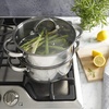 image:imageOster Sangerfield Stainless Steel Expandable Steamer Insert 7 to 105 Inches  Adjustable Kitchen Cookware Accessory for SteamingStainless Steel