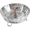 image:imageOster Sangerfield Stainless Steel Expandable Steamer Insert 7 to 105 Inches  Adjustable Kitchen Cookware Accessory for SteamingStainless Steel