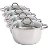 image:imageOster Sangerfield Stainless Steel Expandable Steamer Insert 7 to 105 Inches  Adjustable Kitchen Cookware Accessory for SteamingStainless Steel
