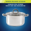 image:imageOster Sangerfield Stainless Steel Expandable Steamer Insert 7 to 105 Inches  Adjustable Kitchen Cookware Accessory for SteamingStainless Steel