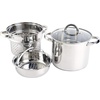 image:imageOster Sangerfield Stainless Steel Expandable Steamer Insert 7 to 105 Inches  Adjustable Kitchen Cookware Accessory for SteamingStainless Steel