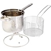 image:imageOster Sangerfield Stainless Steel Expandable Steamer Insert 7 to 105 Inches  Adjustable Kitchen Cookware Accessory for SteamingStainless Steel