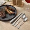 image:imageOster Silvermist 20Piece Stainless Steel Flatware Set with Steak Knives  Service for 4 Silverware Cutlery Utensils Dishwasher SafeMacmillan