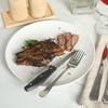image:imageOster Silvermist 20Piece Stainless Steel Flatware Set with Steak Knives  Service for 4 Silverware Cutlery Utensils Dishwasher SafeStonington