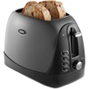 image:imageOster 2 Slice Bread Bagel Toaster Metallic GreyMetallic Gray