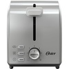 image:imageOster 2Slice Toaster with Extra Wide Slots Bagel Toaster Stainless Steel2  Slice