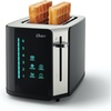 image:imageOster 2Slice Touchscreen Toaster Digital Countdown Timer 6 Shade Settings Easy Touch Technology BagelReheatFrozen Modes Stainless Steel2Slice