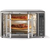 image:imageOster Extra Large 42L French Door Countertop Toaster Oven 10in1 Air Fryer Oven with Air Fry Rack Wire Rack Baking Pan and Crumb Tray Stainless SteelGrey